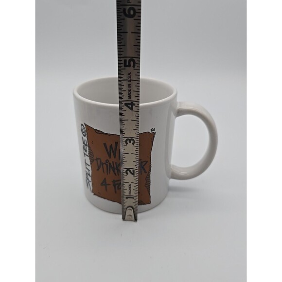 Split Tee Brand "Will Drink Beer 4 Food" Novelty Coffee Mug Funny Gift - Picture 7 of 12